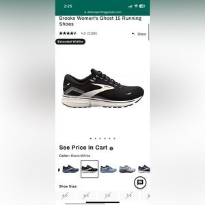 Brooks Women’s Ghost 15 Running Shoes